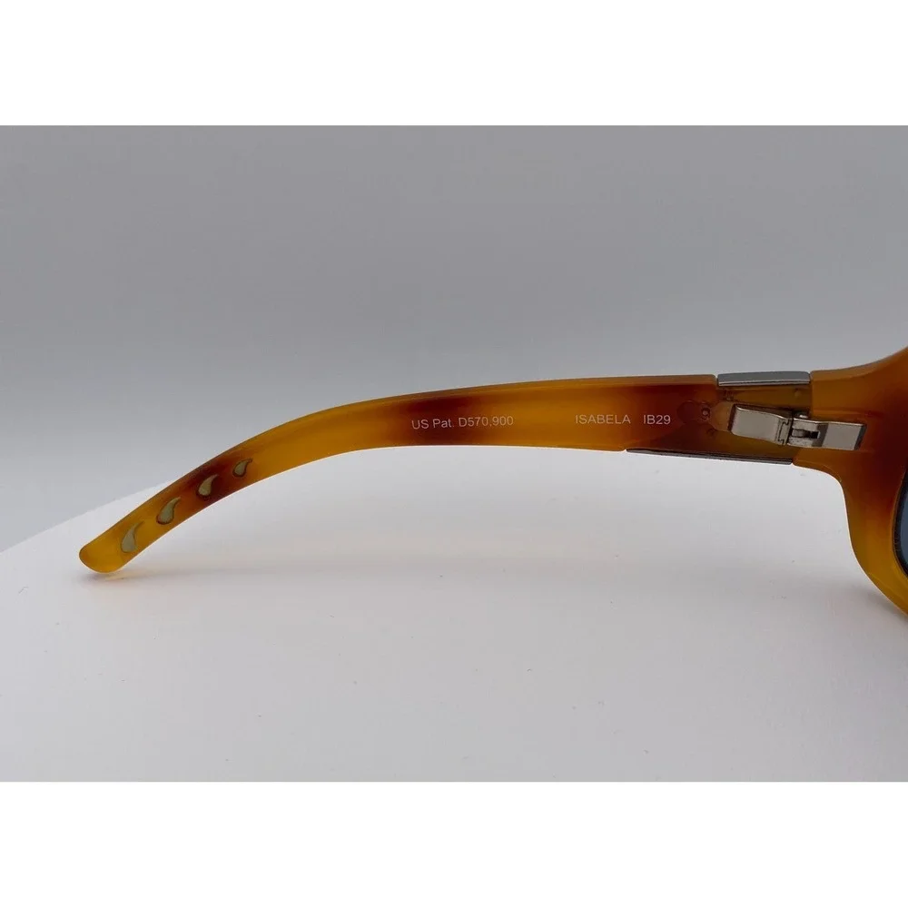 Costa Del Mar Isabela IB29 White Tortoise Oversized Polarized  Sunglasses